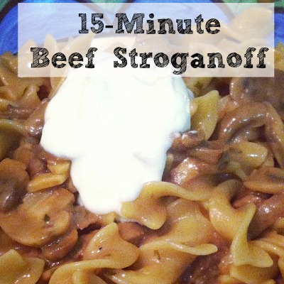 beef stroganoff