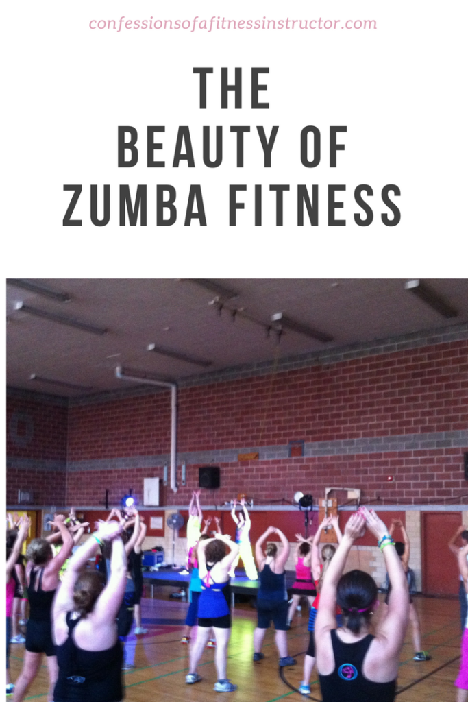 the beauty of zumba