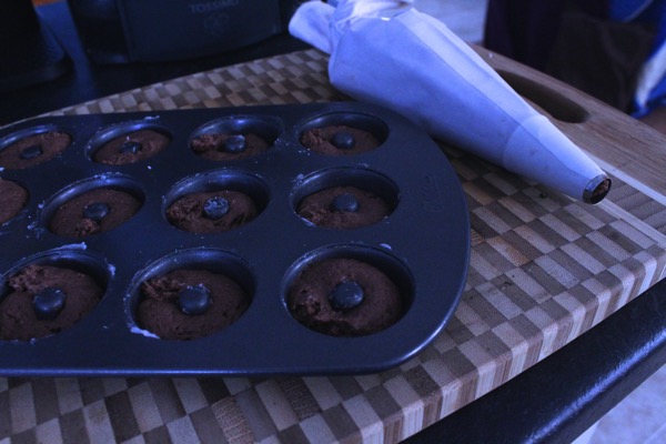 Baked Mini Chocolate Donuts