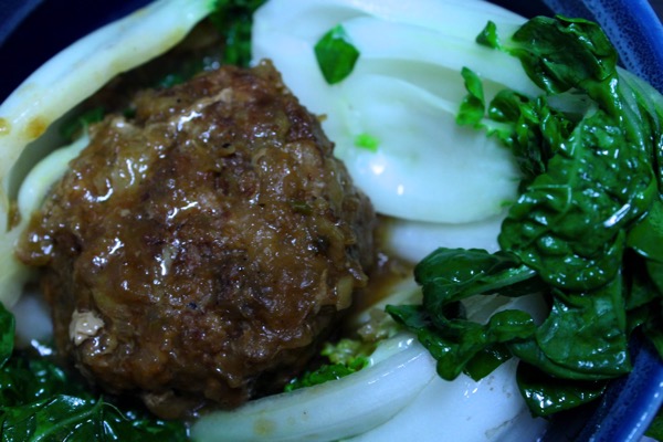 Lion's Head Meatball with Shanghai Bok Choi