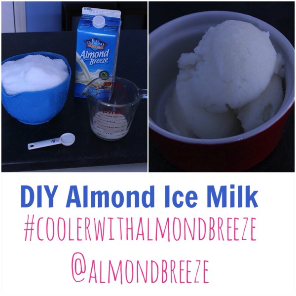 ice milk.JPG ice milk using almond milk