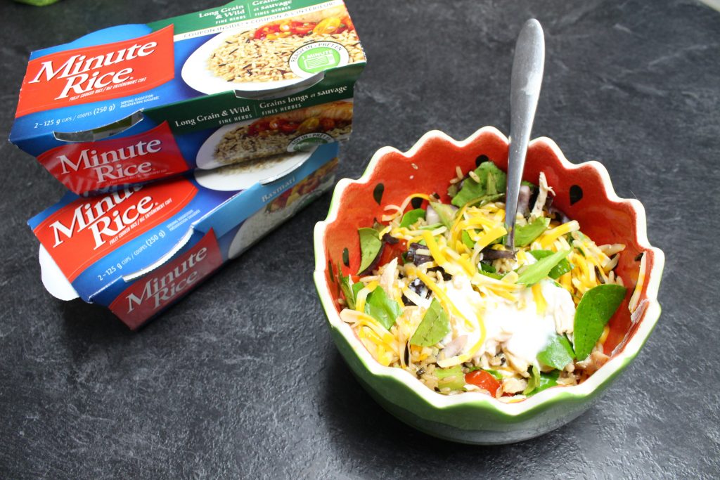 5-minute burrito bowl