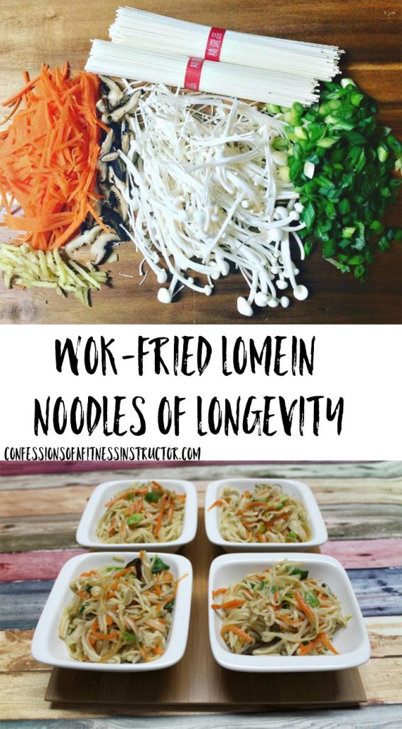 Celebrate the Chinese New Year hoilday with LoMein Noodles of Longevity